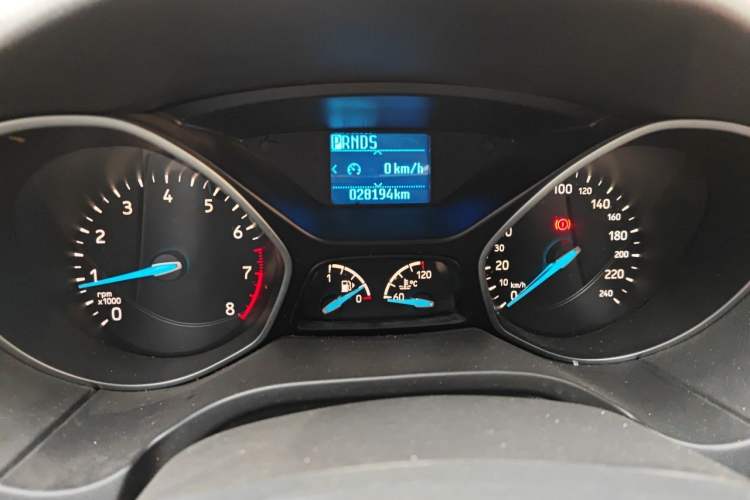 Used Ford Focus 2017 Sedan 1.6L Automatic Fashion Edition Smart Drive Version Instrument Cluster
