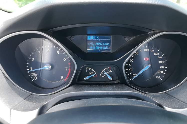 Used Ford Focus 2017 Sedan 1.6L Automatic Fashion Edition Smart Drive Version Instrument Cluster