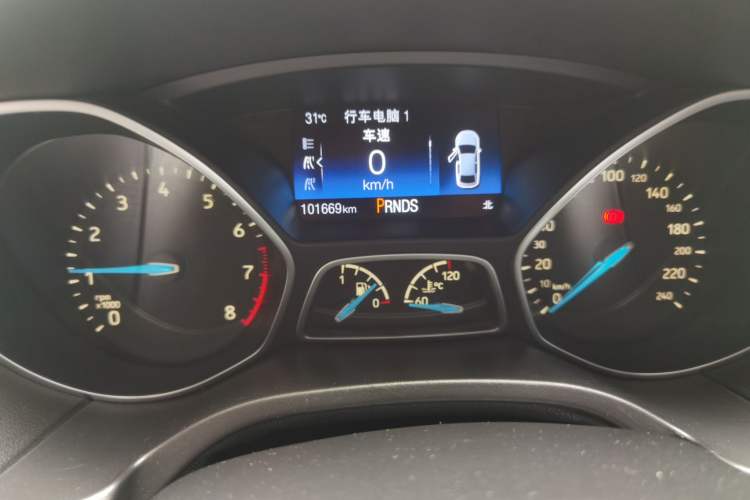 Used Ford Focus 2017 Hatchback EcoBoost 180 Automatic Elite Model Instrument Cluster