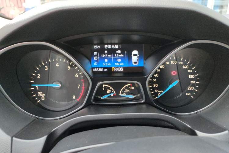Used Ford Focus 2017 Sedan EcoBoost 180 Automatic Elite Model Instrument Cluster