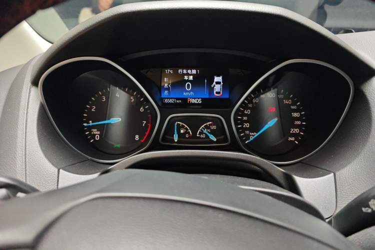 Used Ford Focus 2017 1.5T CTCC White and Black Limited Edition Instrument Cluster