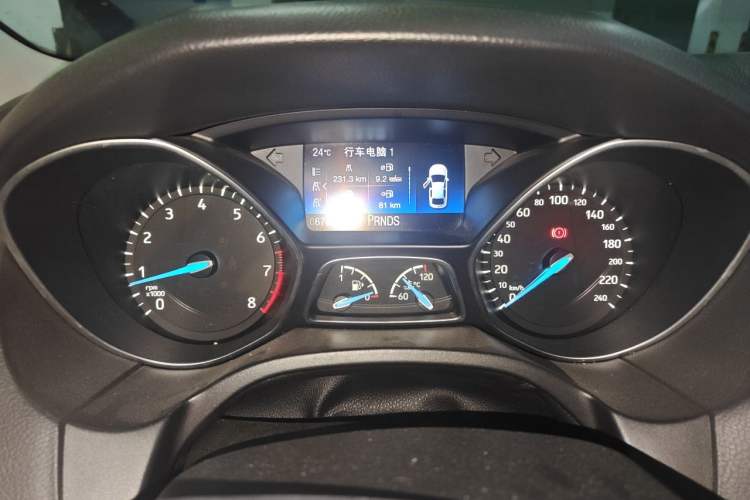 Used Ford Focus 2017 1.5T CTCC White and Black Limited Edition Instrument Cluster