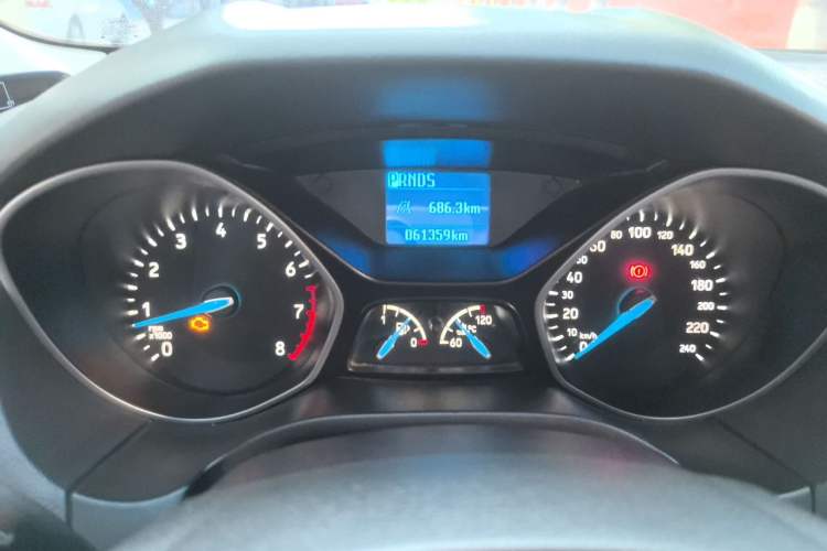 Used Ford Focus 2017 Sedan 1.6L Automatic Comfort Plus SmartDrive Edition Instrument Cluster