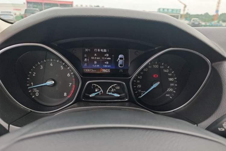 Used Ford Focus 2017 1.5T CTCC White and Black Limited Edition Instrument Cluster