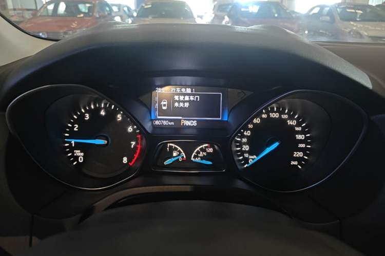 Used Ford Focus 2017 1.5T CTCC White and Black Limited Edition Instrument Cluster