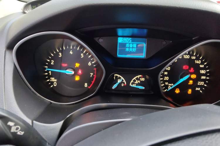 Used Ford Focus 2017 Hatchback 1.6L Automatic Fashion Edition Smart Drive Version Instrument Cluster