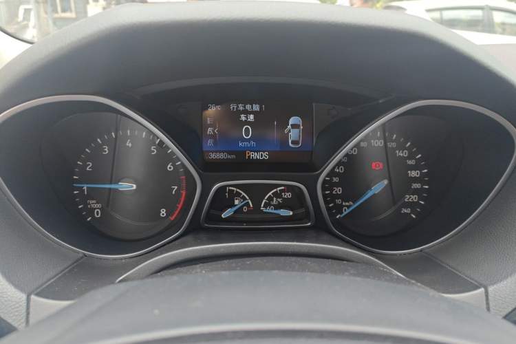 Used Ford Focus 2017 1.5T CTCC White and Black Limited Edition Instrument Cluster