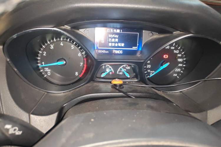 Used Ford Focus 2017 Sedan EcoBoost 180 Automatic Elite Model Instrument Cluster