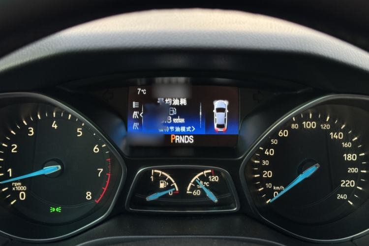 Used Ford Focus 2017 Sedan EcoBoost 180 Automatic Elite Model Instrument Cluster