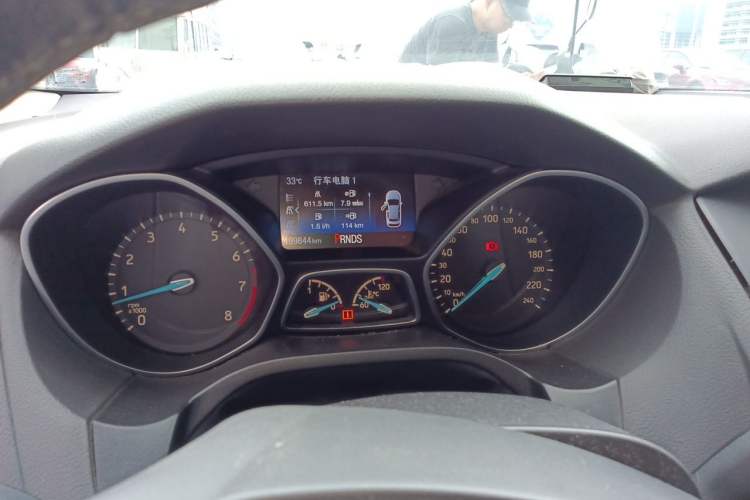 Used Ford Focus 2017 Sedan EcoBoost 180 Automatic Elite Model Instrument Cluster