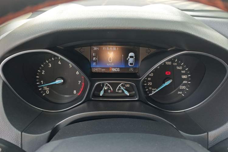 Used Ford Focus 2017 1.5T CTCC White and Black Limited Edition Instrument Cluster