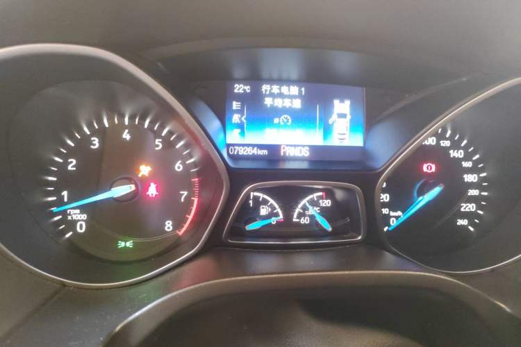 Used Ford Focus 2017 Sedan EcoBoost 180 Automatic Elite Model Instrument Cluster
