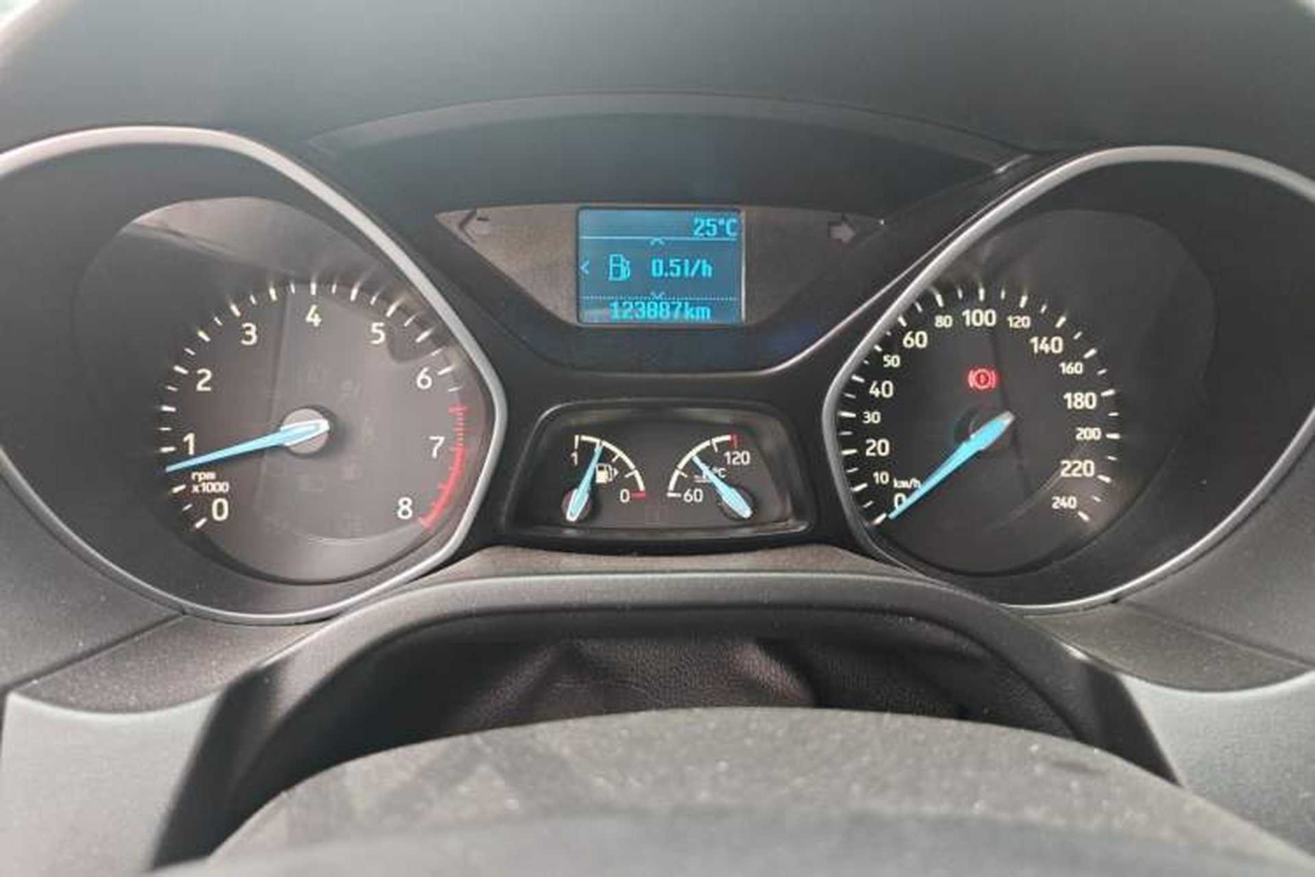 Used Ford Focus 2017 Sedan EcoBoost 125 Manual – Ultra-Style Edition with SmartDrive Features Instrument Cluster
