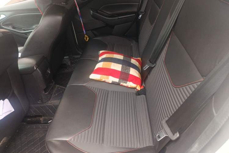 Used Ford Focus 2017 1.5T CTCC White and Black Limited Edition Left Rear Seat