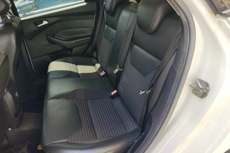 Used Ford Focus 2017 1.5T CTCC White and Black Limited Edition Left Rear Seat