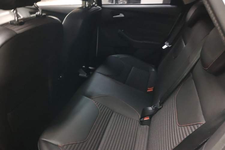Used Ford Focus 2017 1.5T CTCC White and Black Limited Edition Left Rear Seat