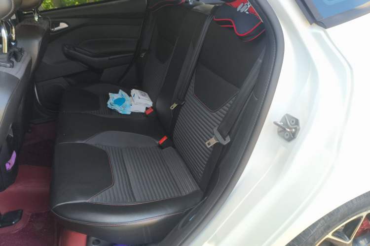 Used Ford Focus 2017 1.5T CTCC White and Black Limited Edition Left Rear Seat