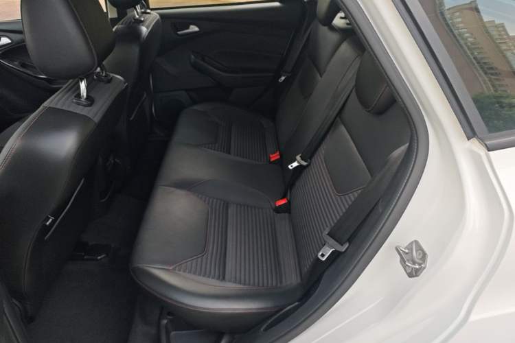 Used Ford Focus 2017 1.5T CTCC White and Black Limited Edition Left Rear Seat