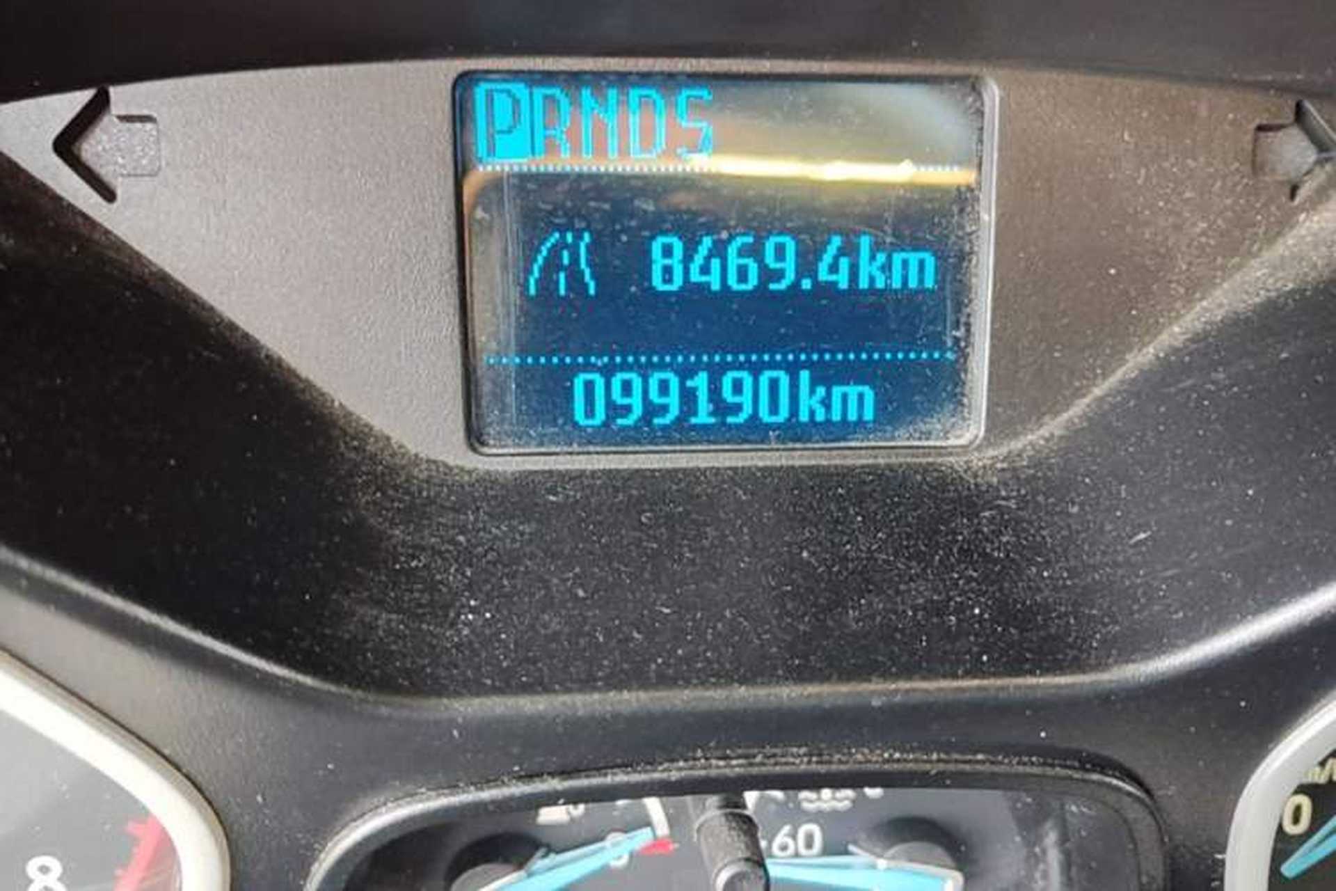 Used Ford Focus 2017 Hatchback 1.6L Automatic Comfort Plus SmartDrive Edition Odometer Close Up