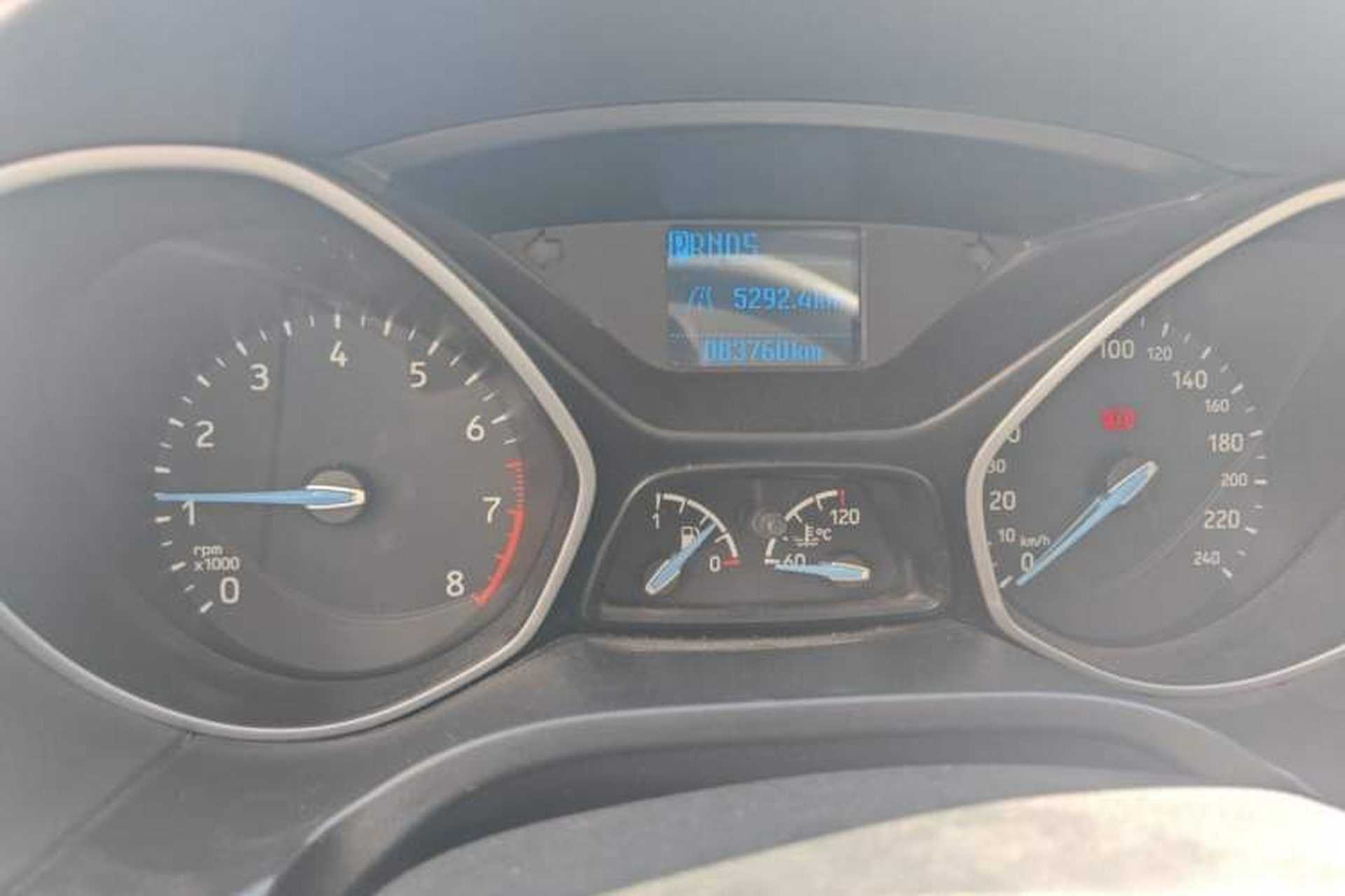 Used Ford Focus 2017 Sedan 1.6L Automatic Comfort Plus SmartDrive Edition Odometer Close Up