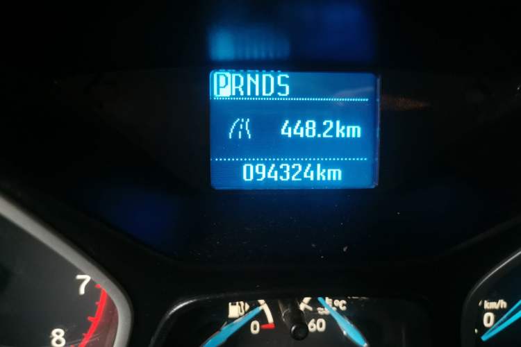 Used Ford Focus 2017 Hatchback 1.6L Automatic Comfort Plus SmartDrive Edition Odometer Close Up