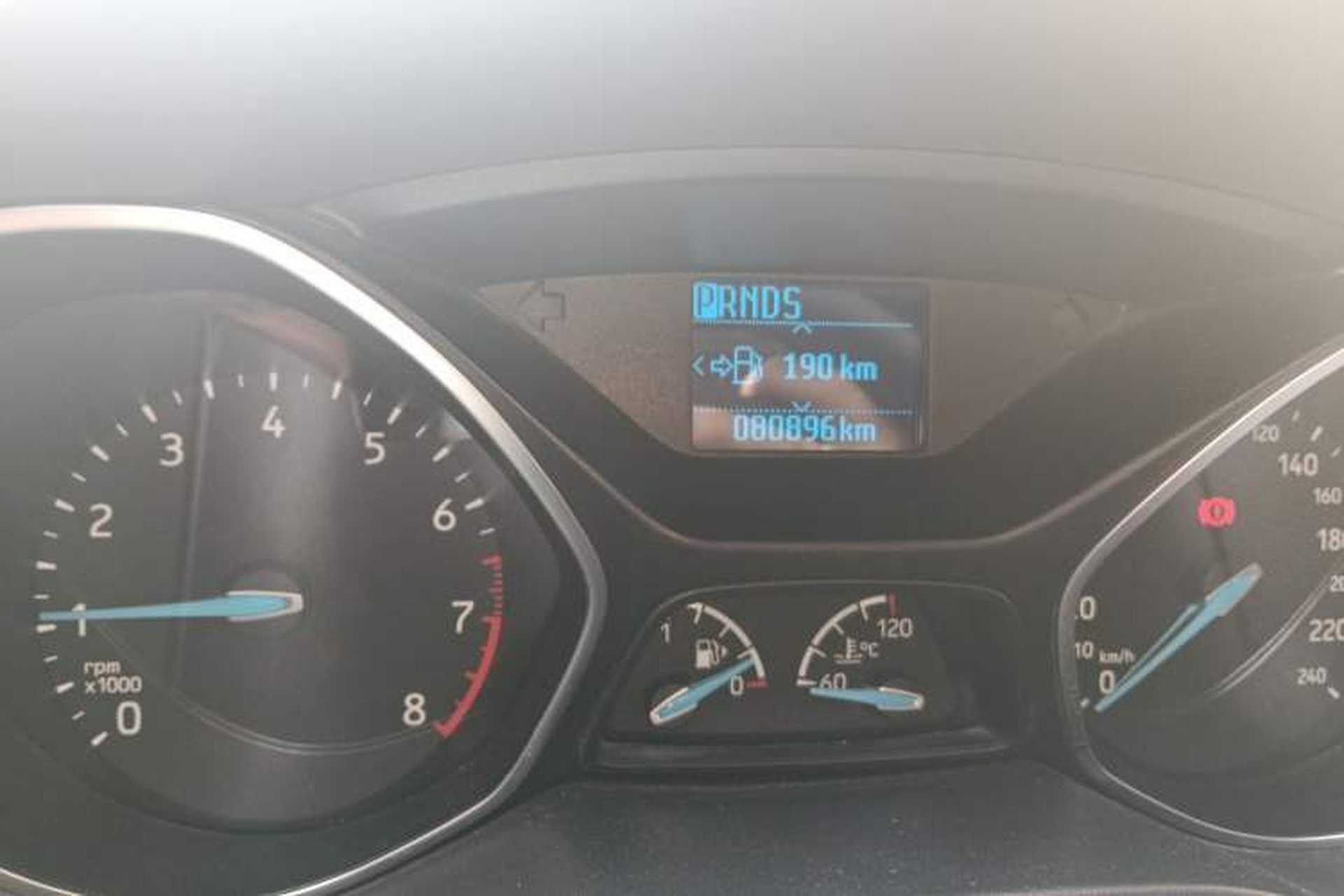 Used Ford Focus 2017 Hatchback EcoBoost 125 Automatic - Ultra-Powerful Style Edition with Smart Drive Features Odometer Close Up