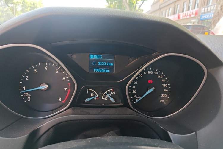 Used Ford Focus 2017 Hatchback 1.6L Automatic Comfort Plus SmartDrive Edition Odometer Close Up