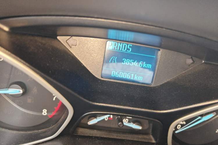 Used Ford Focus 2017 Hatchback 1.6L Automatic Comfort Plus SmartDrive Edition Odometer Close Up