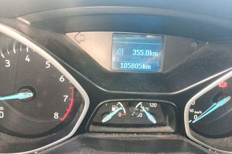 Used Ford Focus 2017 Hatchback 1.6L Manual Comfort Plus SmartDrive Edition Odometer Close Up