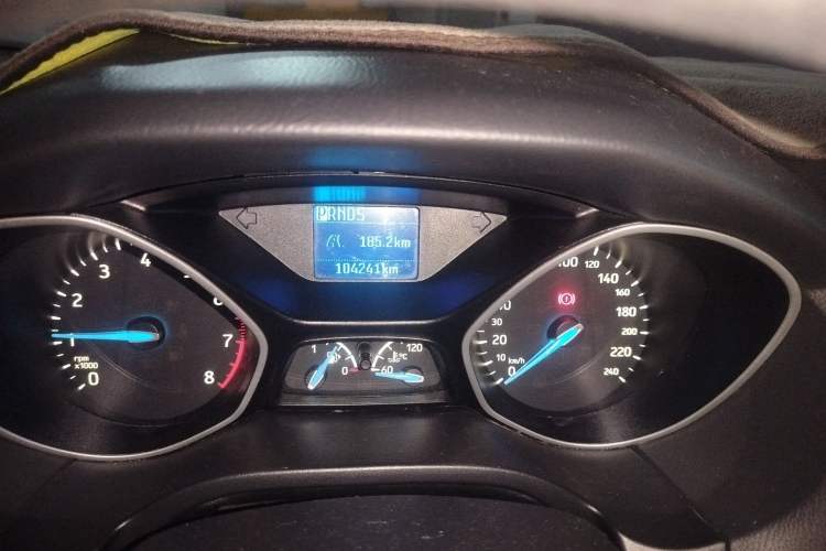 Used Ford Focus 2017 Hatchback 1.6L Automatic Comfort Plus SmartDrive Edition Odometer Close Up