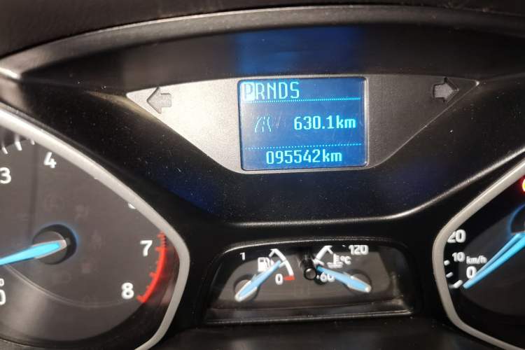 Used Ford Focus 2017 Hatchback 1.6L Automatic Comfort Plus SmartDrive Edition Odometer Close Up