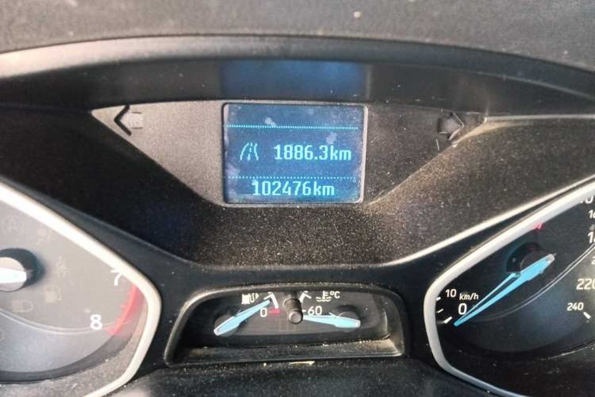 Used Ford Focus 2017 Hatchback 1.6L Manual Comfort Plus SmartDrive Edition Odometer Close Up