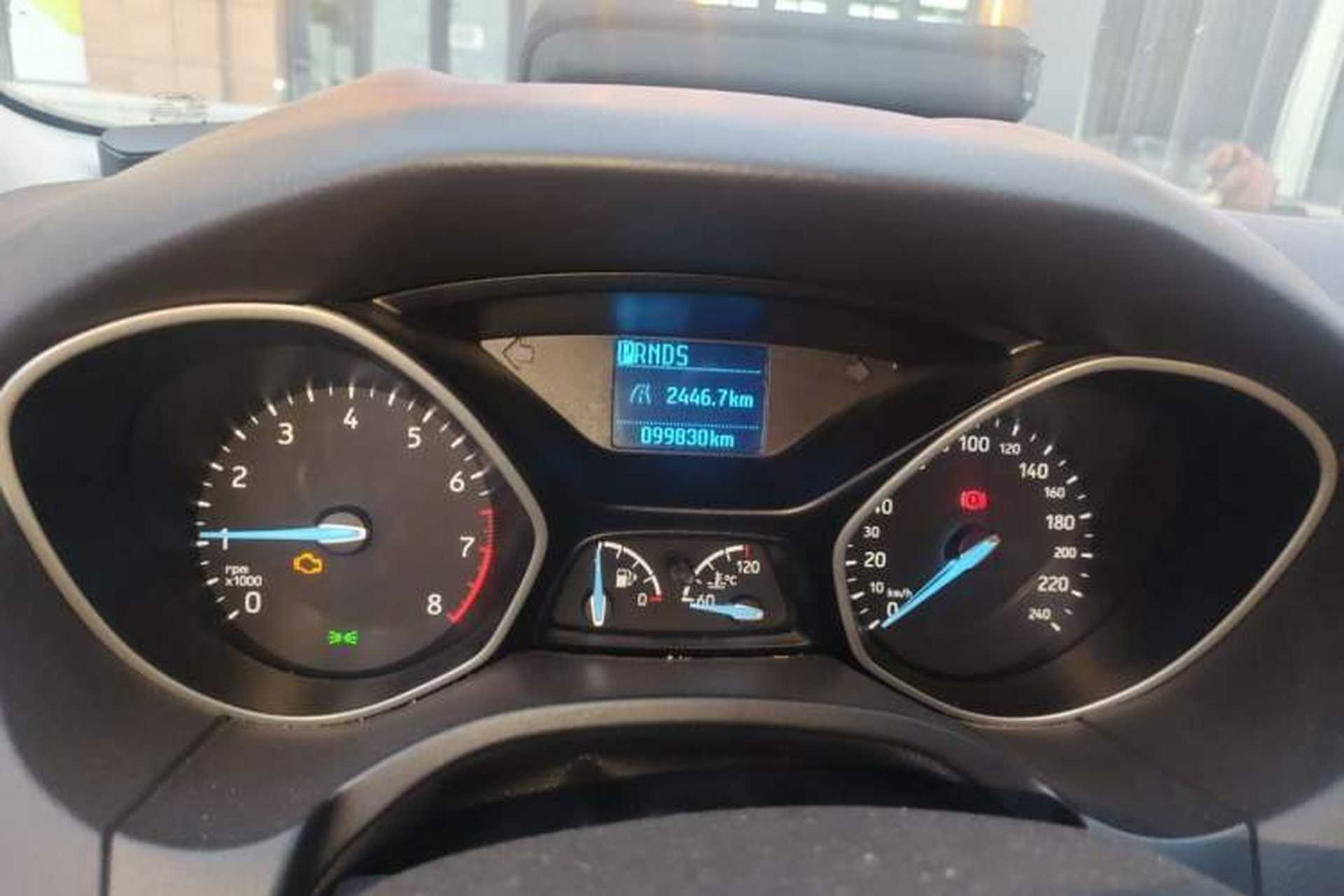 Used Ford Focus 2017 Hatchback 1.6L Automatic Comfort Plus SmartDrive Edition Odometer Close Up