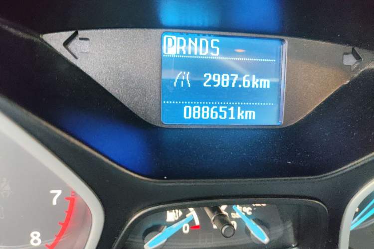 Used Ford Focus 2017 Hatchback 1.6L Automatic Comfort Plus SmartDrive Edition Odometer Close Up