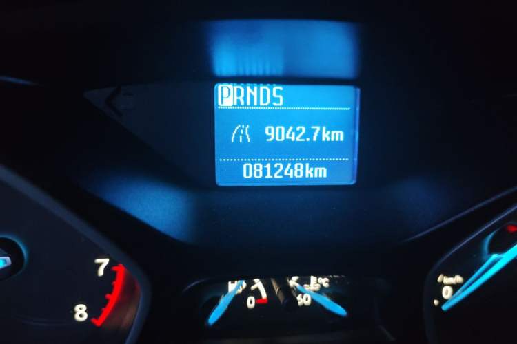 Used Ford Focus 2017 Hatchback 1.6L Automatic Comfort Plus SmartDrive Edition Odometer Close Up