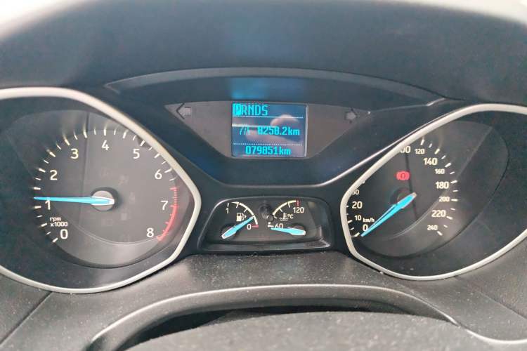 Used Ford Focus 2017 Hatchback 1.6L Automatic Comfort Plus SmartDrive Edition Odometer Close Up