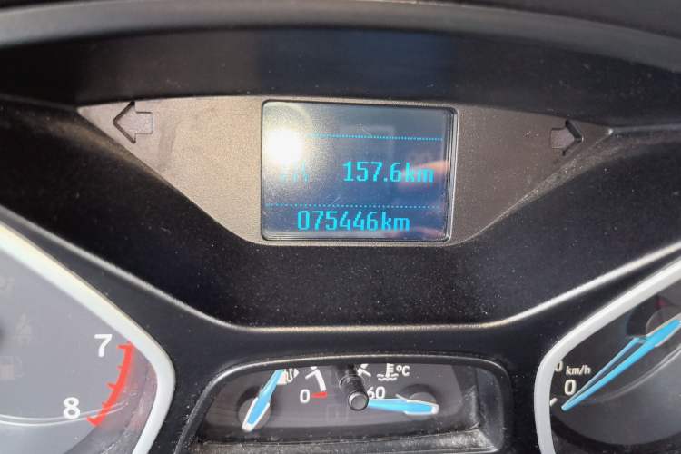 Used Ford Focus 2017 Hatchback 1.6L Manual Comfort Plus SmartDrive Edition Odometer Close Up