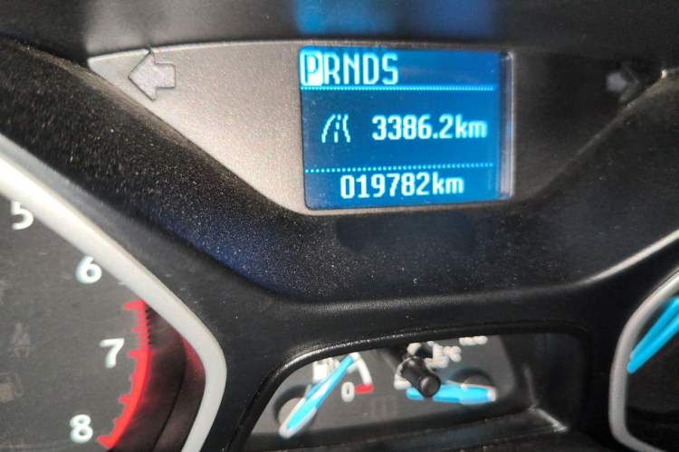 Used Ford Focus 2017 Hatchback 1.6L Automatic Comfort Plus SmartDrive Edition Odometer Close Up