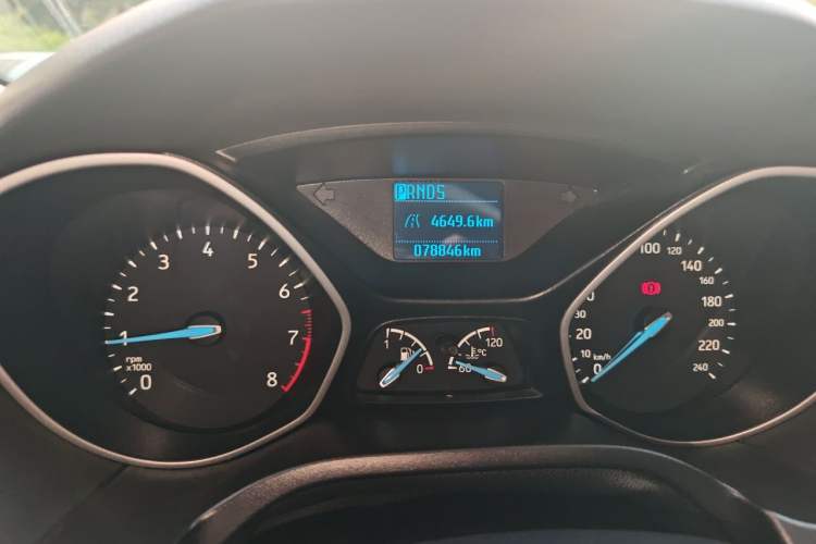 Used Ford Focus 2017 Hatchback 1.6L Automatic Comfort Plus SmartDrive Edition Odometer Close Up