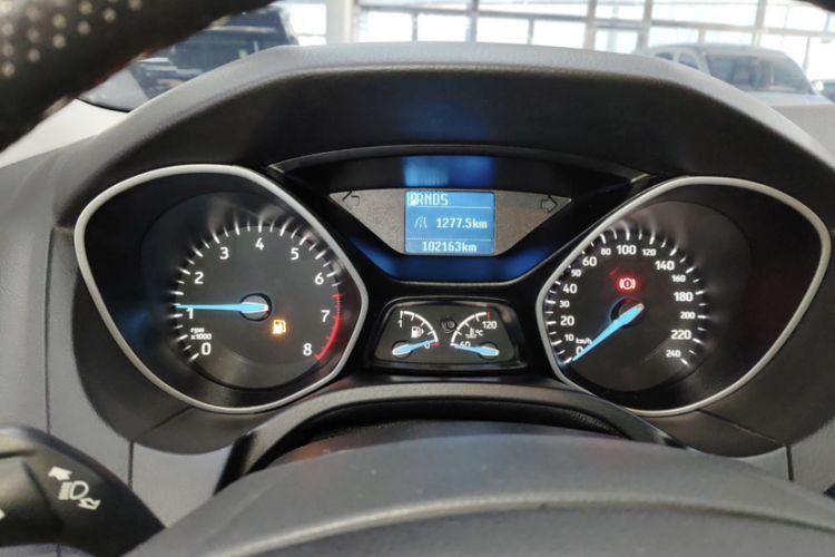 Used Ford Focus 2017 Hatchback 1.6L Automatic Comfort Plus SmartDrive Edition Odometer Close Up