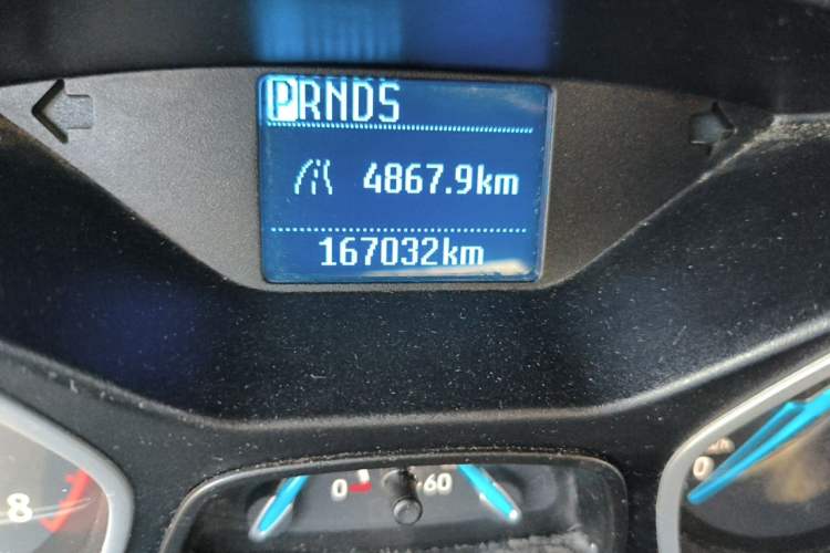 Used Ford Focus 2017 Hatchback 1.6L Automatic Comfort Plus SmartDrive Edition Odometer Close Up