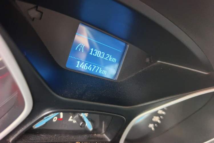 Used Ford Focus 2017 Hatchback 1.6L Manual Comfort Plus SmartDrive Edition Odometer Close Up