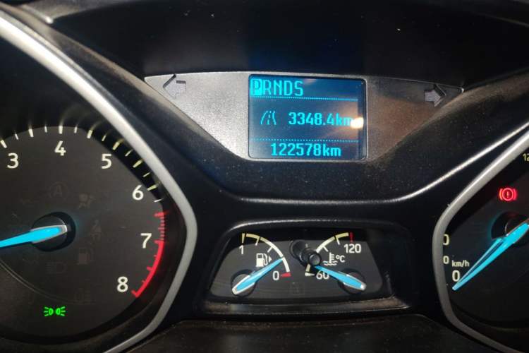 Used Ford Focus 2017 Hatchback 1.6L Automatic Comfort Plus SmartDrive Edition Odometer Close Up