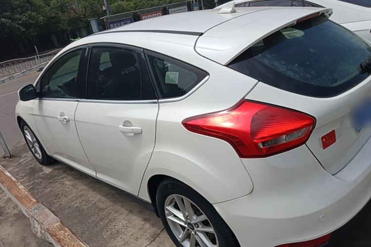 Used Ford Focus 2017 Hatchback EcoBoost 180 Automatic Elite Model Rear Left 45 Deg