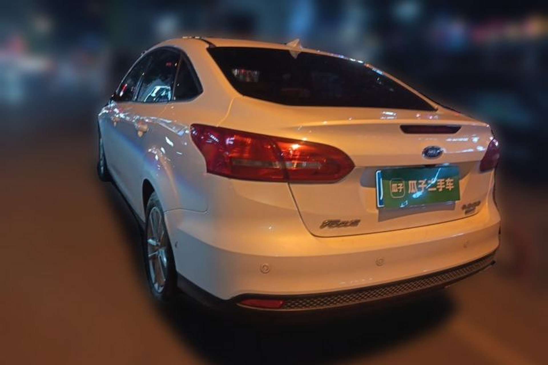Used Ford Focus 2017 Sedan EcoBoost 125 Automatic Supreme Style SmartDrive Edition Rear Left 45 Deg
