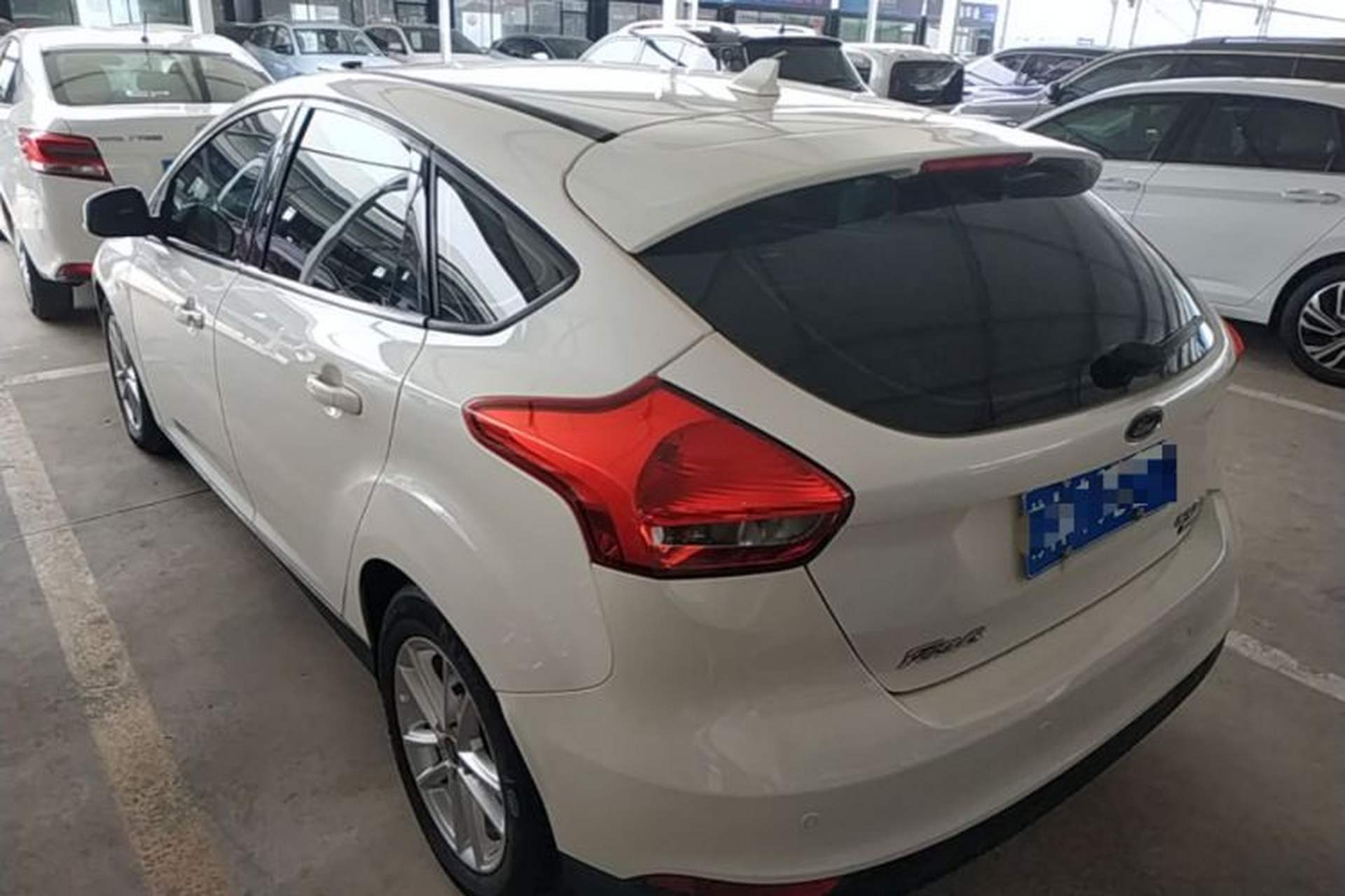 Used Ford Focus 2017 Hatchback EcoBoost 125 Automatic - Ultra-Powerful Style Edition with Smart Drive Features Rear Left 45 Deg