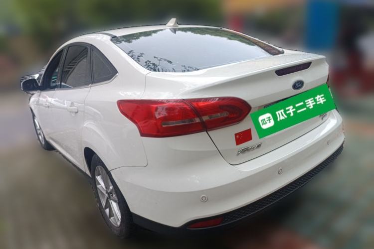 Used Ford Focus 2017 Sedan EcoBoost 180 Automatic Elite Model Rear Left 45 Deg
