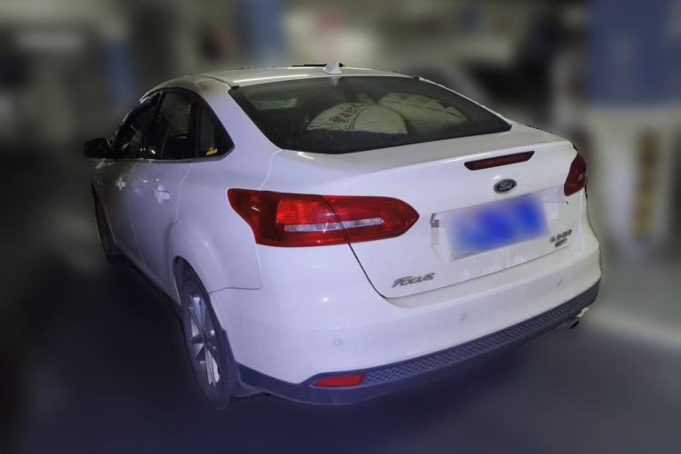 Used Ford Focus 2017 Sedan EcoBoost 180 Automatic Elite Model Rear Left 45 Deg