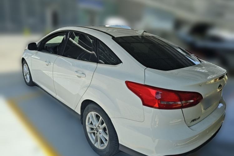 Used Ford Focus 2017 Sedan EcoBoost 180 Automatic Elite Model Rear Left 45 Deg