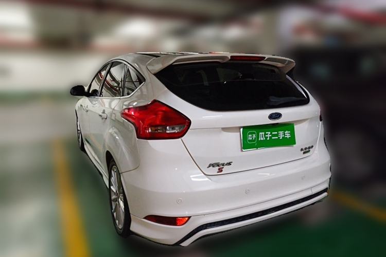 Used Ford Focus 2017 Hatchback EcoBoost 180 Automatic Sport Model Rear Left 45 Deg